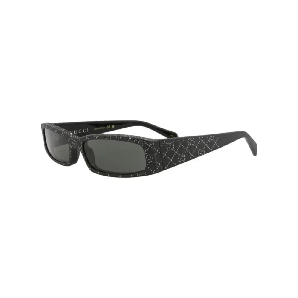Gucci Square-Frame Recycled Acetate Sunglasses Black Mens